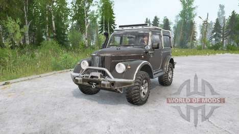 ГАЗ-69 модернизированный для Spintires MudRunner