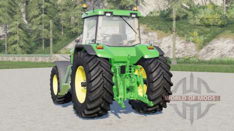 John Deere 8000 series〡fixed radius wheels для Farming Simulator 2017