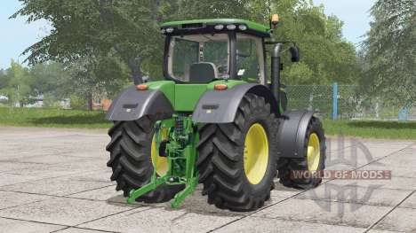John Deere 6R series〡adapted rear hydraulics для Farming Simulator 2017