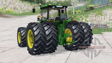 John Deere 8520〡new tires для Farming Simulator 2015