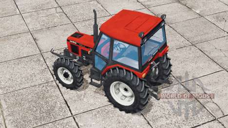 Zetor 7340 Turbo〡movable front axle для Farming Simulator 2017