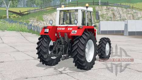 Steyr 8150A Turbo〡wipers animation для Farming Simulator 2015
