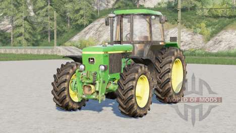 John Deere 3050 series〡wheels selection для Farming Simulator 2017