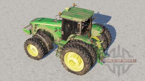 John Deere 8030 series〡includes front weight для Farming Simulator 2017