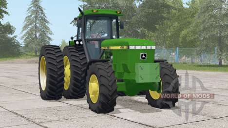 John Deere 4060 series〡selectable wheels для Farming Simulator 2017
