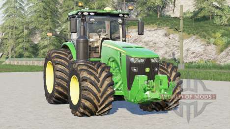 John Deere 8R series〡64 wheels configurations для Farming Simulator 2017