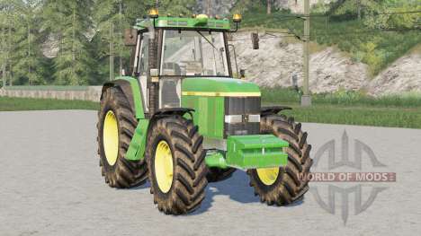 John Deere 6910〡configurable suitcase weights для Farming Simulator 2017