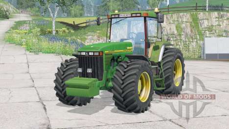John Deere 8400〡regulagem do volante для Farming Simulator 2015