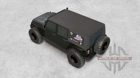 Jeep Wrangler Unlimited Rubicon (JK) 2006 для Spin Tires