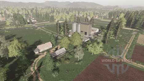 Skrzyszów для Farming Simulator 2017