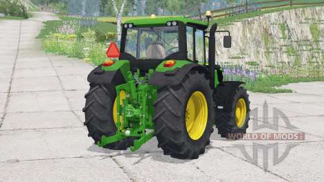 John Deere 6115M〡change wheels для Farming Simulator 2015