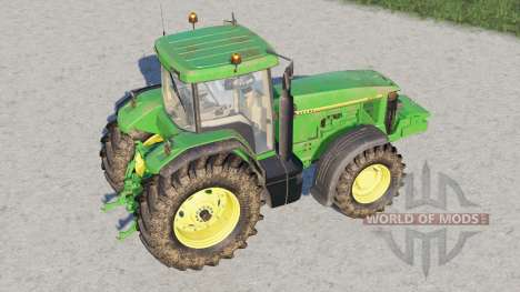 John Deere 8000 series〡fixed radius wheels для Farming Simulator 2017