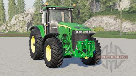 John Deere 8030 series〡engine options для Farming Simulator 2017