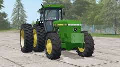 John Deere 4060 series〡selectable wheels для Farming Simulator 2017