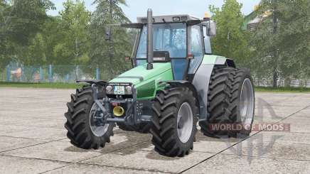 Deutz-Fahr AgroStar 6.38〡there are dual rear wheels для Farming Simulator 2017