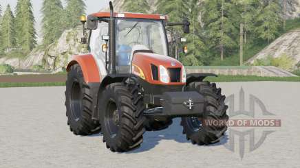 New Holland T6000 series〡includes front weight для Farming Simulator 2017