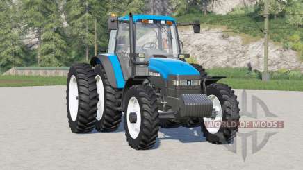 New Holland TM series〡includes front weight для Farming Simulator 2017