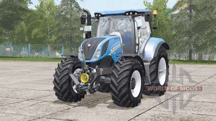 New Holland T6 series〡selectable wheels brand для Farming Simulator 2017