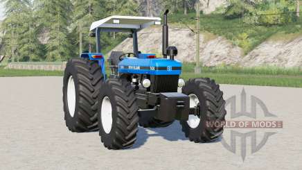New Holland 7630 S100〡includes front weight для Farming Simulator 2017