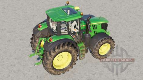 John Deere 6M series〡2 motor versions для Farming Simulator 2017