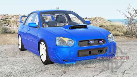 Subaru Impreza WRX STi (GDB) 2003 для BeamNG Drive
