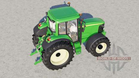 John Deere 6020 series〡rim color selectable для Farming Simulator 2017