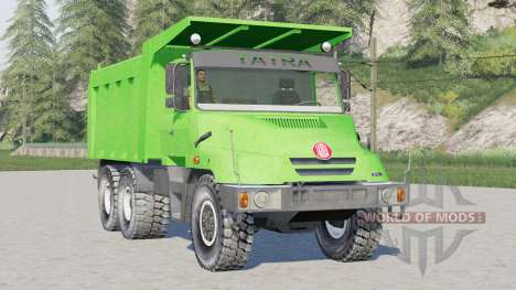 Tatra T163 6x4 Jamal Dump Truck для Farming Simulator 2017