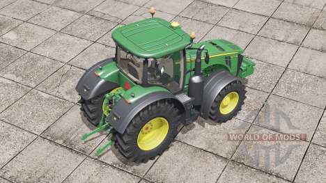 John Deere 8R series〡front hydraulic or weight для Farming Simulator 2017