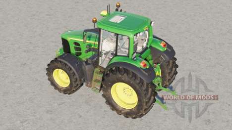 John Deere 7030 Premium〡chrome exhaust trim для Farming Simulator 2017