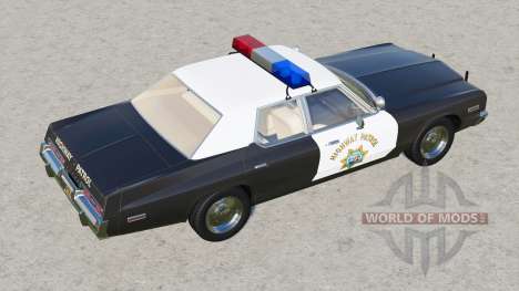Dodge Monaco California Highway Patrol 1974 для Farming Simulator 2017
