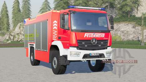 Mercedes-Benz Atego Feuerwehr для Farming Simulator 2017