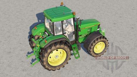 John Deere 7000 series〡animated fenders для Farming Simulator 2017