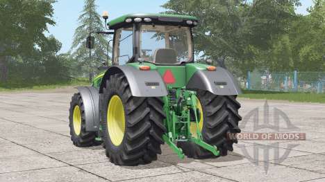 John Deere 8R series〡front hydraulic or weight для Farming Simulator 2017