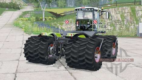 Claas Xerion 3800 Saddle Trac〡double wheels для Farming Simulator 2015