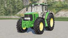 John Deere 6030 Premium〡selectable wheels brand для Farming Simulator 2017