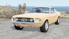 Ford Mustang GT-A Fastback 1967 v1.1 для BeamNG Drive