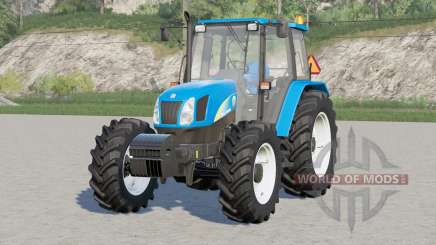 New Holland T5050〡there are narrow wheels для Farming Simulator 2017