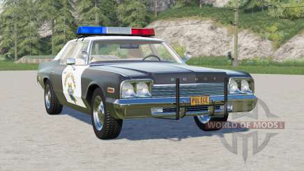 Dodge Monaco California Highway Patrol 1974 для Farming Simulator 2017