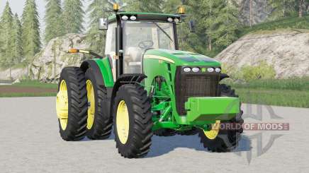 John Deere 8030 series〡updated textures для Farming Simulator 2017