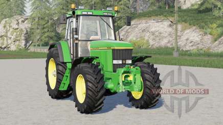 John Deere 7000 series〡animated fenders для Farming Simulator 2017