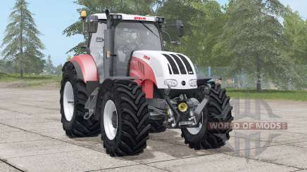 Steyr 6000 CVT〡there are Michelin tyres для Farming Simulator 2017
