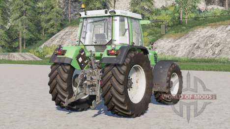 Fendt Favorit 510 C〡various tires для Farming Simulator 2017