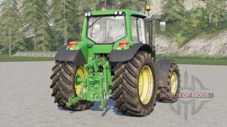John Deere 6020 series〡new wheel configurations для Farming Simulator 2017