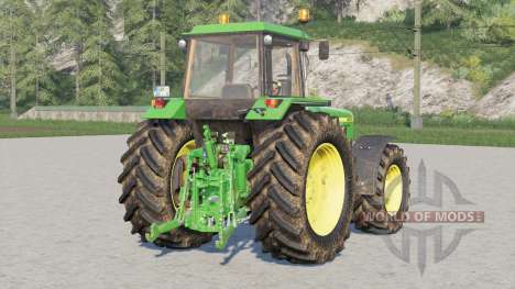 John Deere 4050 series〡2 different exhausts для Farming Simulator 2017