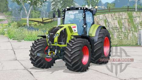 Claas Axion 850〡there are double wheels для Farming Simulator 2015