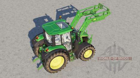 John Deere 6M series〡includes front loader для Farming Simulator 2017