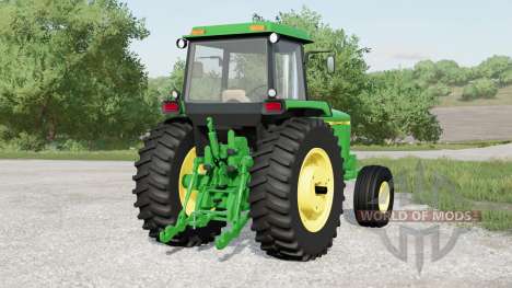John Deere 4440〡there are dual rear wheels для Farming Simulator 2017