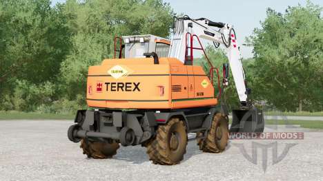 Terex TW140〡rail-road excavator для Farming Simulator 2017