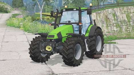 Deutz-Fahr Agrotron 120 MK3〡change wheels для Farming Simulator 2015