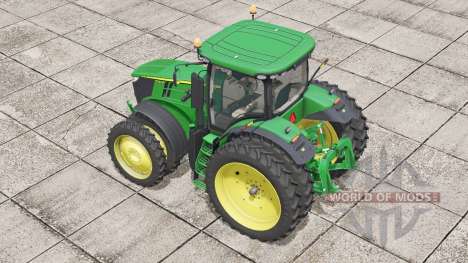 John Deere 7R series〡all American motor configs для Farming Simulator 2017